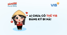 Mở thẻ VIB – hưởng ưu đãi nhận thêm voucher