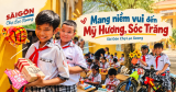 Sài Gòn Chợ Lạc Xoong trao 100 phần quà Trung Thu tại Sóc Trăng