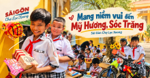 Sài Gòn Chợ Lạc Xoong trao 100 phần quà Trung Thu tại Sóc Trăng